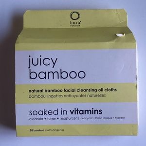 Kaia Naturals Juicy Bamboo Facial Cleansing Wipes